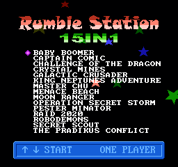 平台游戏 - 15 合 1 (美版) (合卡)